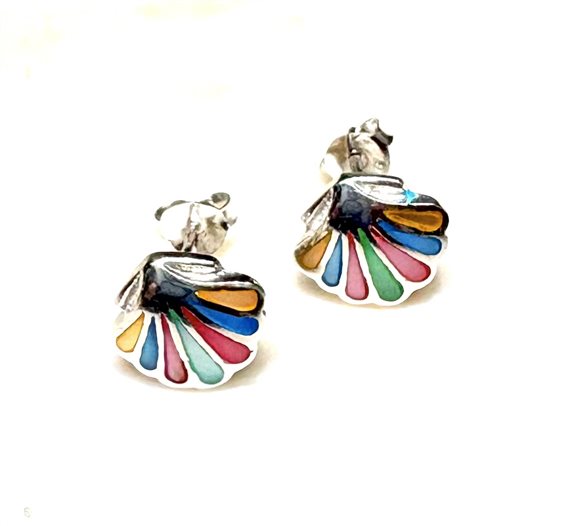 Pendientes Sommer Niño MARE in Plata Madreperla SHELL M.PERLA MULTICOLOR AG OR - SHELL M.PERLA MULTICOLOR AG OR